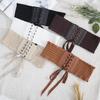Women's Tassel Tie Slimming Lace Waist Belt