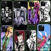 JoJo Кира Йошикаге Killer Queen Чехол для iPhone 13 12 Mini 11 Pro Max Мягкий чехол для телефона X XS XR 7 SE 8 Plus 6 6S 5 5S Силиконовый B