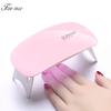 Sunmini UV Lamp Nail Dryer 6W Lamp for Nails Manicure USB Gel Nail Polish Gel Varnish 45s 60s Timer