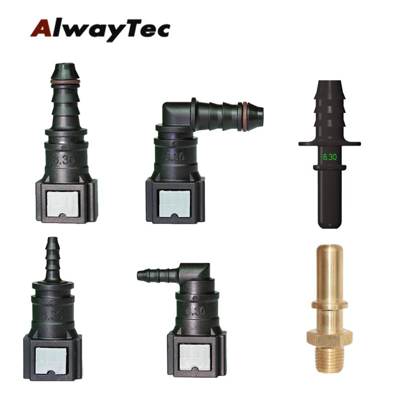 SAE1/4 '-6.3mm Fuel Urea Quick Connector for Motorcycle Auto Diesel Vehicle Fuel SCR System