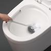 Curved Toilet Brush Cleaning Deep Long Handle Cleaner Scrubber Bowl Rim