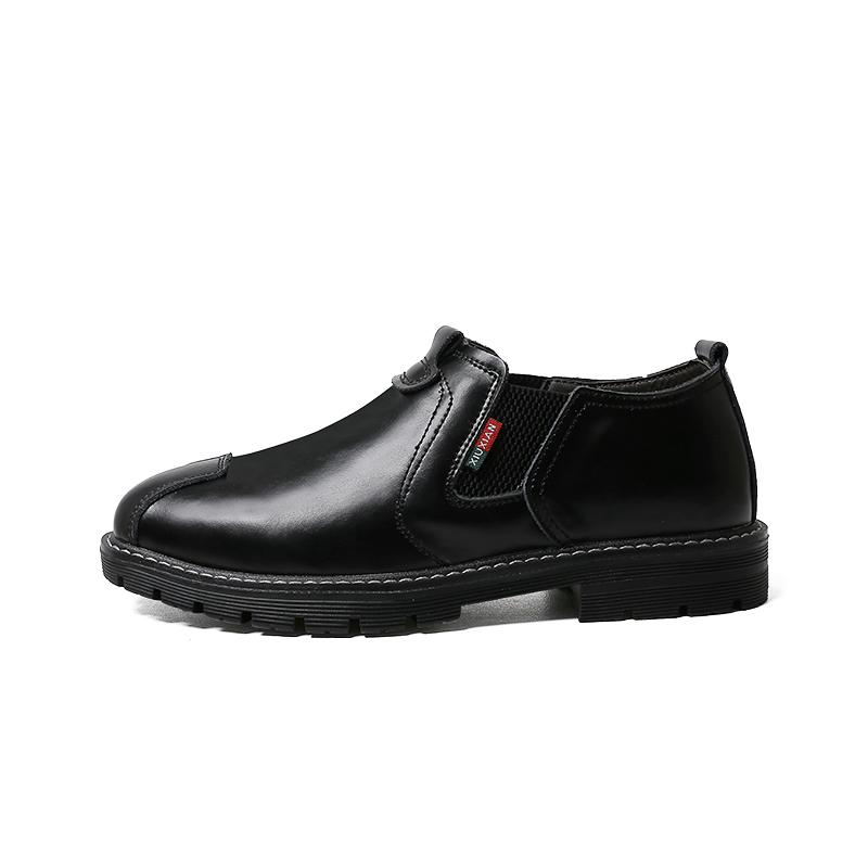 2024 New Autumn Chelsea Boots Men Fashion Casual Men Shoes British Male Ankle Boots Comfortable Waterproof Flat Shoes Male