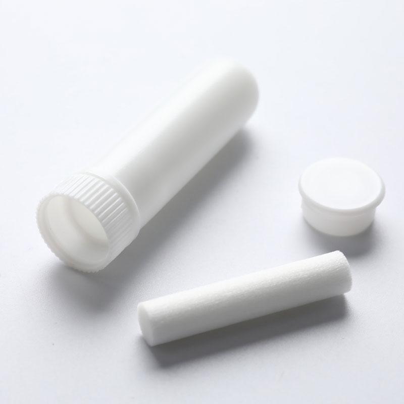 10Pcs Inhaler Stick Essential Oil Aromatherapy White Nasal Inhaler Tubes Empty