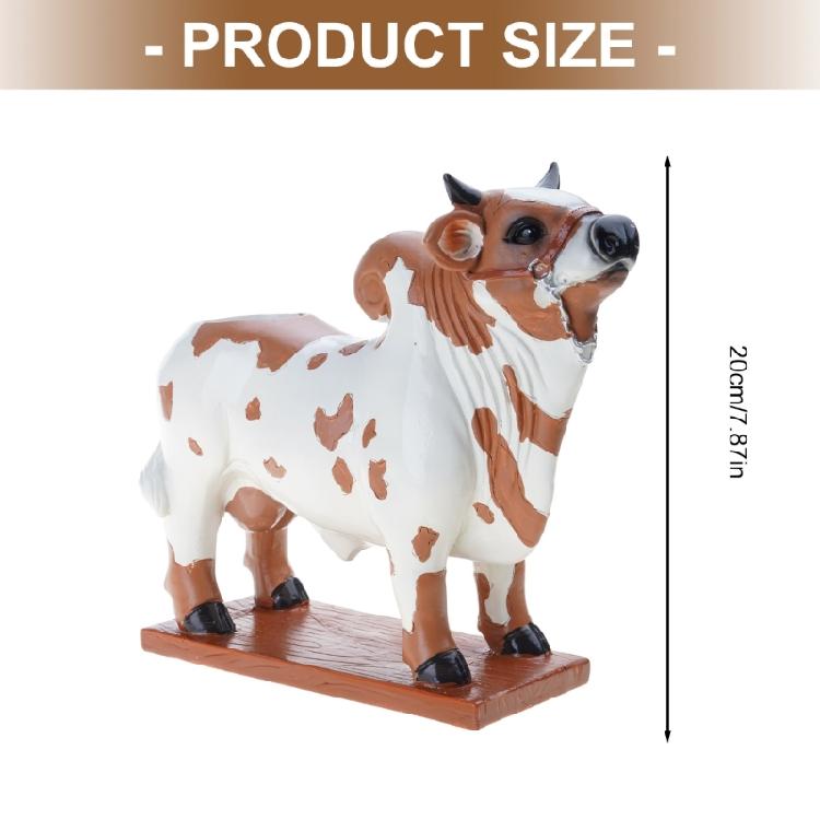 Креативный диспенсер для ликера в форме быка для бара, декантер для вина, скульптура животного из смол ручной работы со стабильным деревянным основанием
