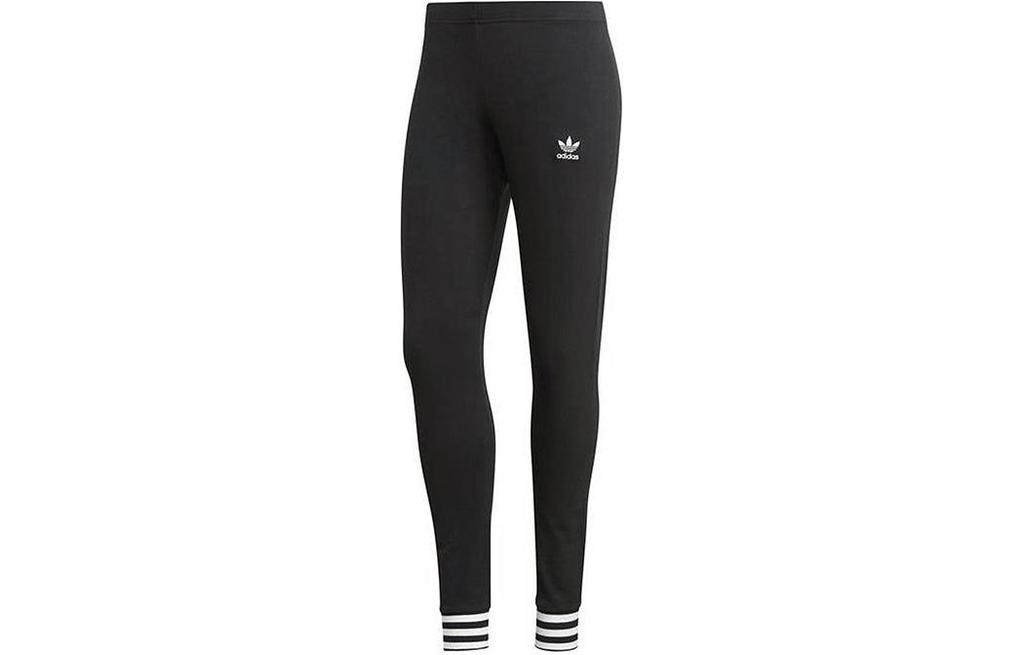 adidas Оригинальные вязаные спортивные штаны женские черные DH4249