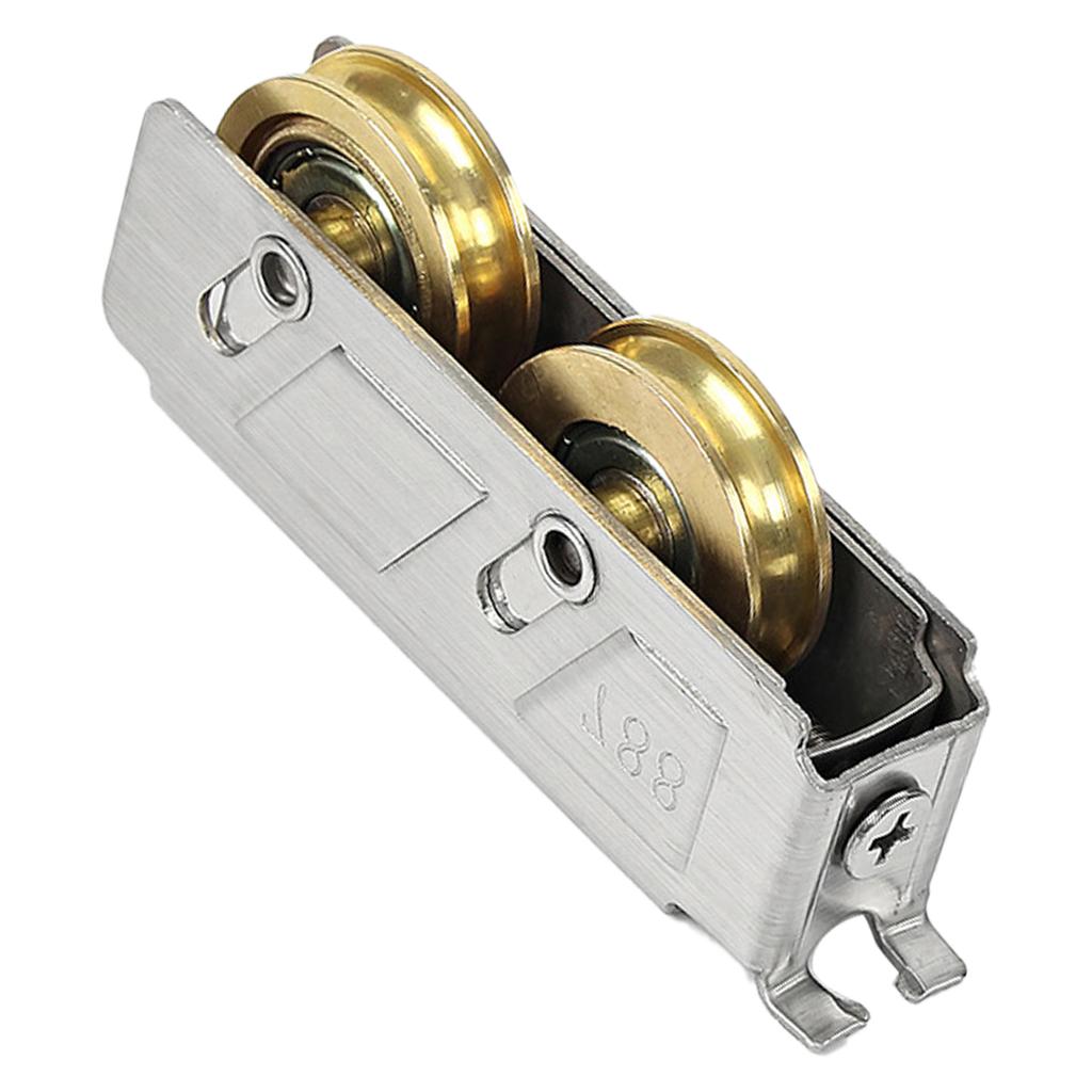 Обновления Ролики для окон Раздвижные оконные ролики Стальные/нейлоновые Направляющие ролики для окон Простая установка для раздвижных дверей