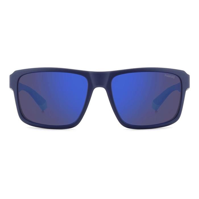 Lunettes de Soleil POLAROID PLD 2158/S 58/17/135 FLL MATTE BLUE POLYCARBONATE FRAMES MAN POLAROID PLD 2158/S MATTE BLUE