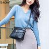 Solid Color PU Leather Women Shoulder Bag Fashion Design Female Small Crossbody Bags