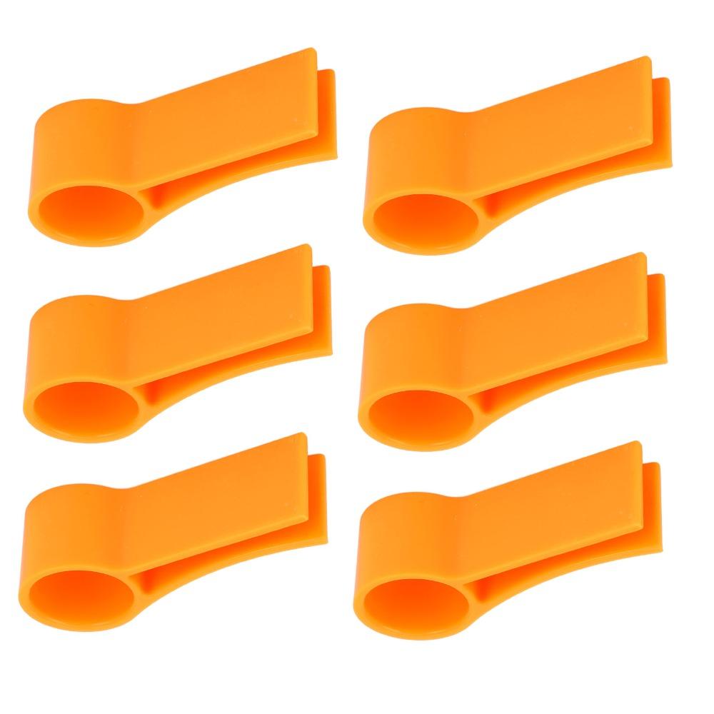6Pcs Yellow Twisted Pair Cable Separator Home network wiring construction