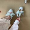 Модные ретро туфли Мэри Джейн с квадратным носком женские французские элегантные шелковые кружевные слипоны на толстом каблуке вечерние туфли летнего сезона на низком каблуке