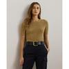 Металлический ребристый короткий свитер Lauren Ralph Lauren Wmlrswesn820138710
