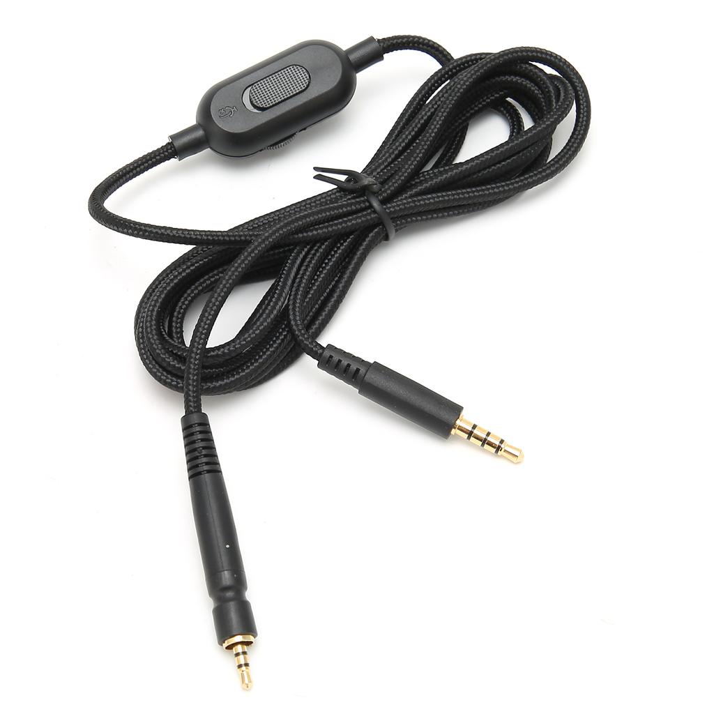 Кабель для наушников с регулятором громкости и отключением микрофона для SteelSeries PC373D GSP350