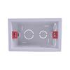Retardant Internal Mounting Box Back Cassette Replacement for 118mmx72mm Standard Wall Switch and Socket