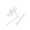 Edison PPSU & Stainless Steel Bottle Silicone Straw Refill, 1 Set