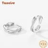 Tancise 925 Sterling Silver Zircon Earrings Drop Earrings For Women Wedding Party Gifts