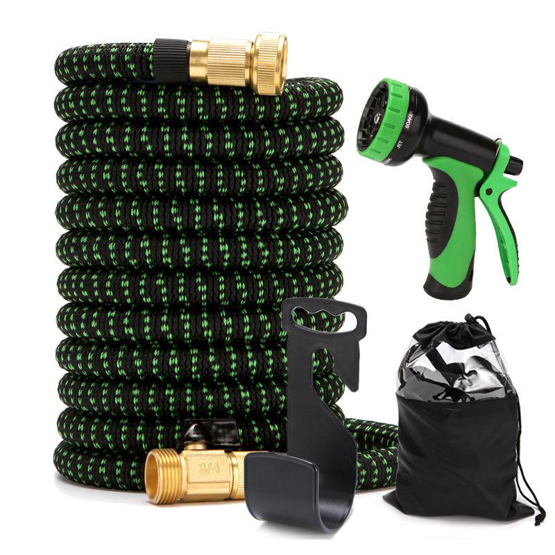 Retractable High-Pressure Garden Hose & Water Gun for Car Wash & Horticulture