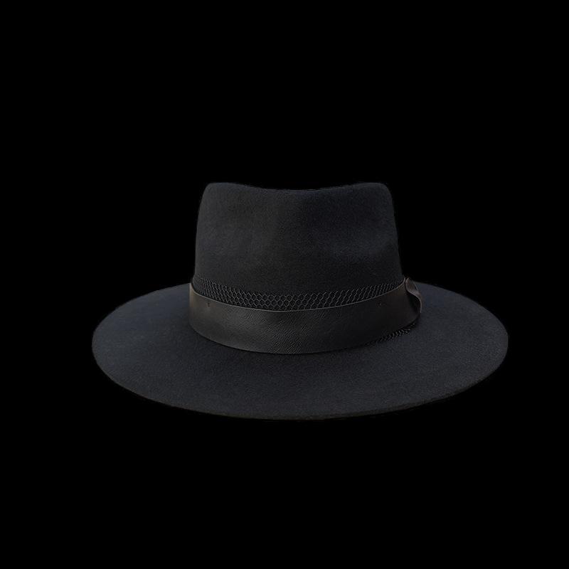 Производитель Оптовая Лента Декоративный Шерстяной Цилиндр Модный Чистошерстяной Цилиндр