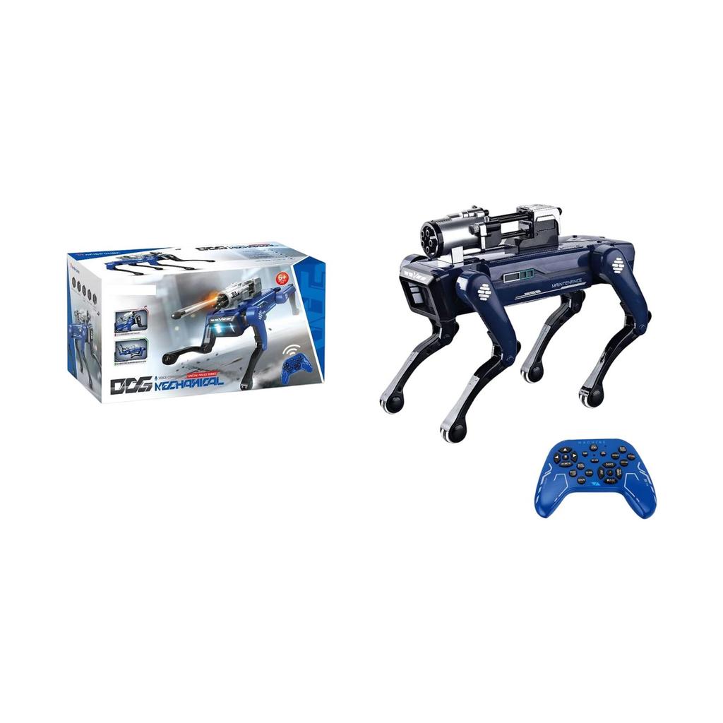 Интерактивная игрушка-робот-собака с дистанционным управлением, программируемым голосовым управлением, отличный подарок на день рождения для мальчиков и девочек.