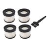 4 Pcs Vacuum Filter Non Woven Fabric Plastic Vacuum Filter Replacement for 49 90 1900 0882 20 49 90 0160 0880 20