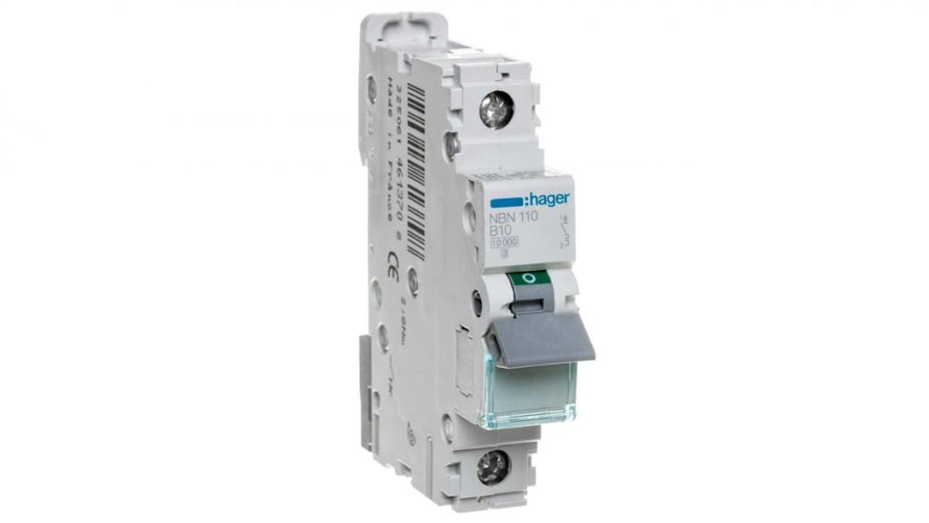 Circuit Breaker 1P B 10A 10Ka Ac Nbn110