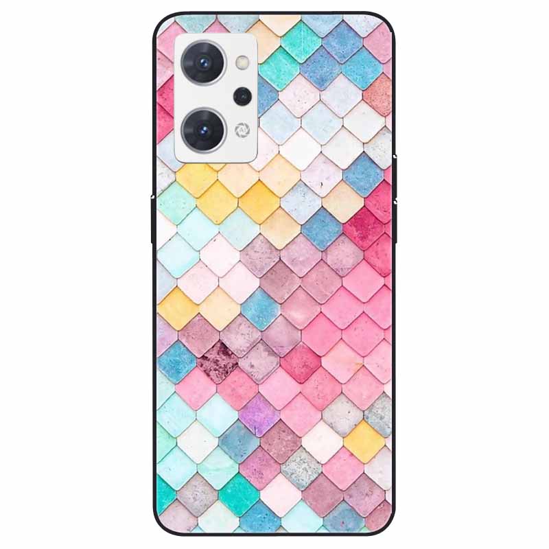 For OPPO Reno 9A 7A Case Soft TPU Fashion Marble Silicone Bumper Covers for OPPO Reno 9 A 5G CPH2523 Reno7A Protector Reno9 A