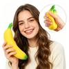 Soft Soft Squishy Banana Slow Rising Banana Squeeze Toy Simulator Slow-rebound Banana Toy  Gifts