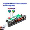 2*20W Audio Amplifier DC 12V Bluetooth 5.0 MP3 Decoder Board  Car MP3 Player Speaker Car FM Radio Supports Handsfree Call Recording
