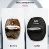 4 pieces Car Door Lock Protection Cover Sticker Accessories For Cadillac ATS BLS CTS EXT SLR SRX XT4 XTS XT6 Escalade Deville