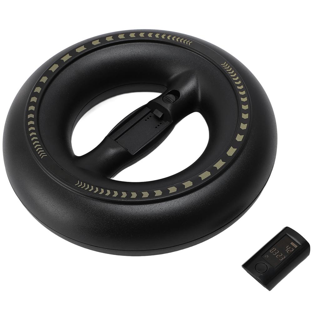 Wrist Trainer Ball Smart Display Curved Handle Enhanced Grip Wrist Strengthener Forearm Exerciser Ball for Arm Finger