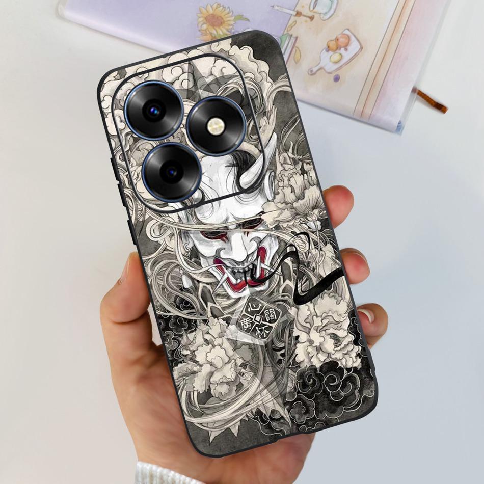 Для чехла Itel S23 Plus S681LN itel S23 S665L Модный Элегантный Расписной Мягкий Силикон ТПУ Задняя Крышка Телефона Для Itel S23+ S23Plus