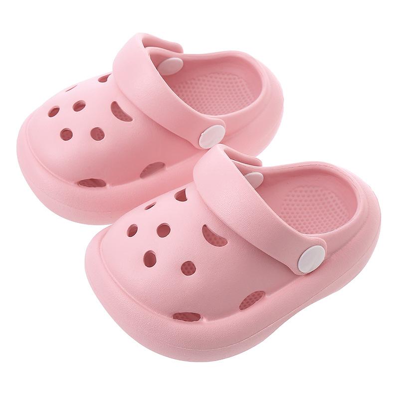 Детская обувь с отверстиями, мужские и женские сандалии и тапочки корейской версии, дышащая садовая обувь, летние сандалии и тапочки