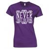Beetlejuice Never Trust The Living Ladies Skinny Fit Tshirt