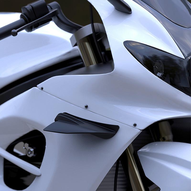 Motorcycle Fairing Winglets Thickened Spoiler Wing Front Fairing Winglets Practical Motorcycle Spoiler Motorcycle Modified Parts