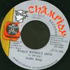 7-дюймовая пластинка DADDY RINGS World Without Love CHA085127 Champion Record 1995 Ямайка Регги Ска Даб Б/у