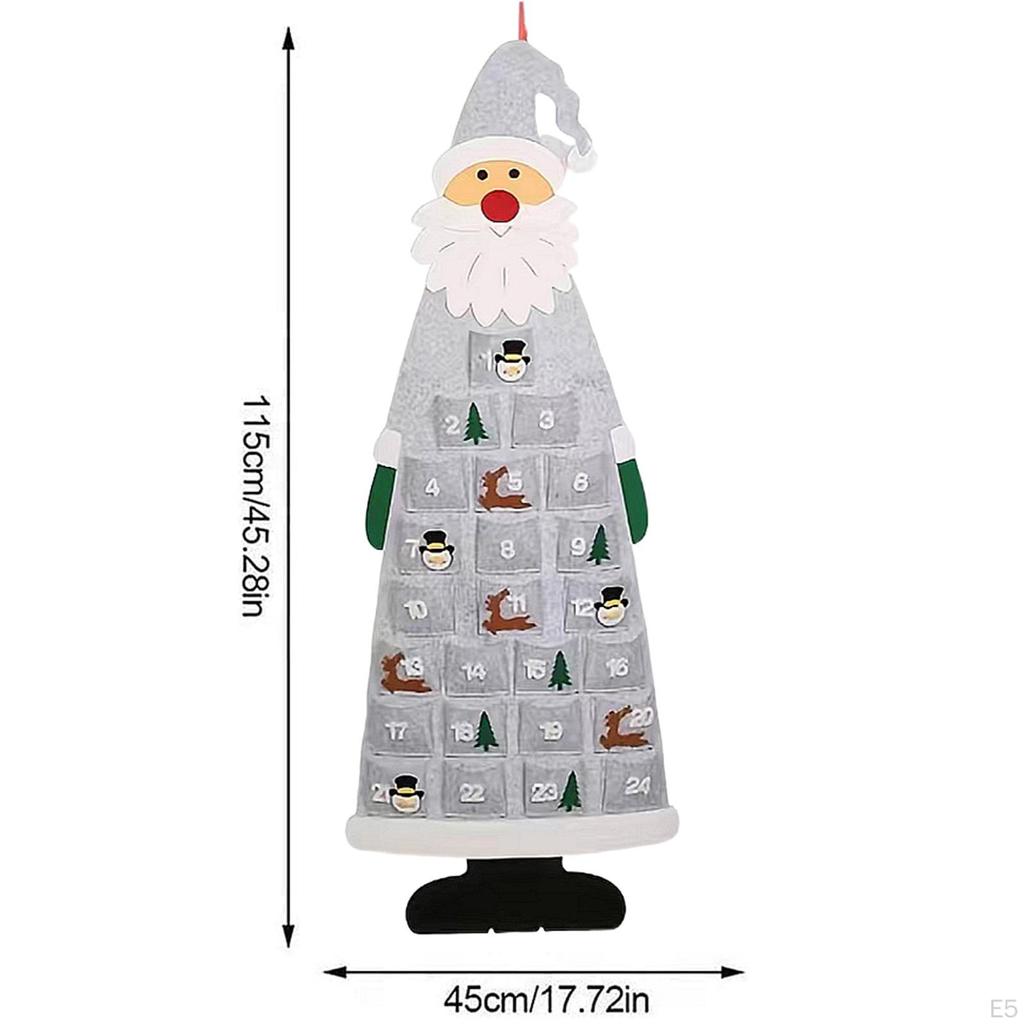 Christmas Advent Hanging Calendar Xmas Count Down To for Year
