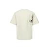 Evisu SS24 Футболка унисекс с коротким рукавом, узор «Флаг с карпами» и принт «Чайки», цвет вне белого 2ESHTM4TS7080RXCT