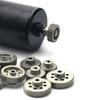 5pcs RC Model  64P Motor Gear 7075 Aluminum  Metal Pinion 1/10 On-Road Vehicle 5pcs Set Suitable as a Gift for All Four Seasons