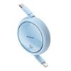 Kabel Usb Baseus Free2Pull Usb-C Do Ip 20W 1M (Niebieski)