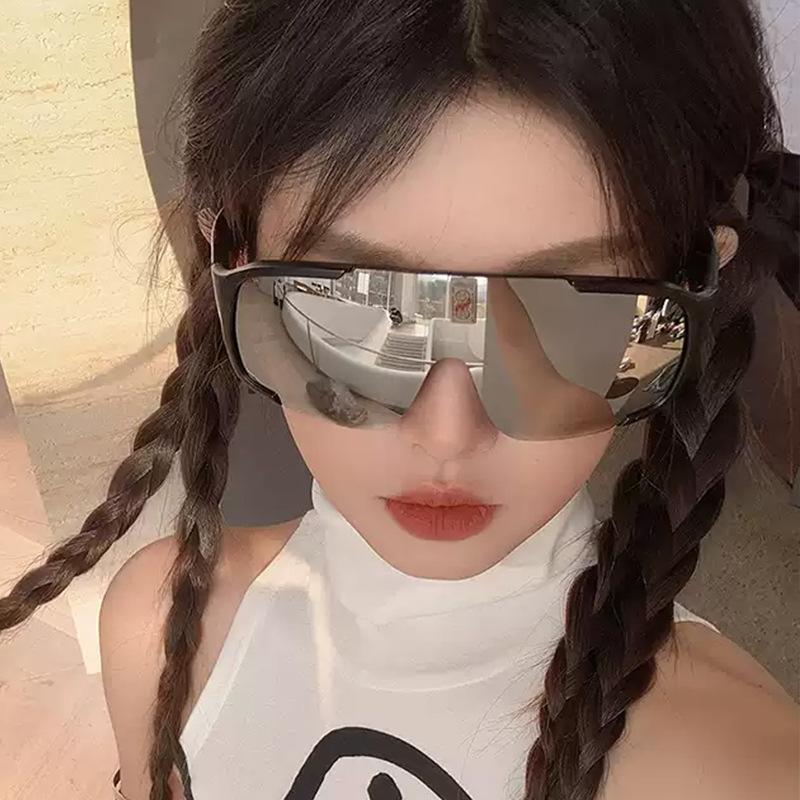Женские солнцезащитные очки для велоспорта на открытом воздухе Y2K Стильные ветрозащитные солнцезащитные очки для мужчин Альпинистские лыжные солнцезащитные очки для женщины