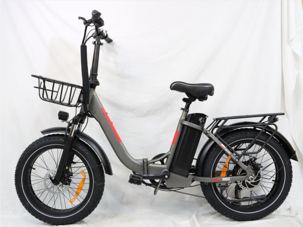 2026 New Ebike BLJ DZ-2030 500W Motor 48V 16AH Battery, Aluminum Alloy Frame, 20-inch Fat Tires, Urban Commuter Electric Bicycle.