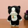 Soft Animal Little Cat Keychain Fluffy Stuffed Kitten Keyring  Backpack Decor