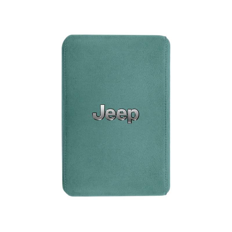 Car Interior Armrest Box Mat Center Console Accessories For Jeep Grand Cherokee Wrangler JK Gladiator Compass Renegade Patriot AJU1