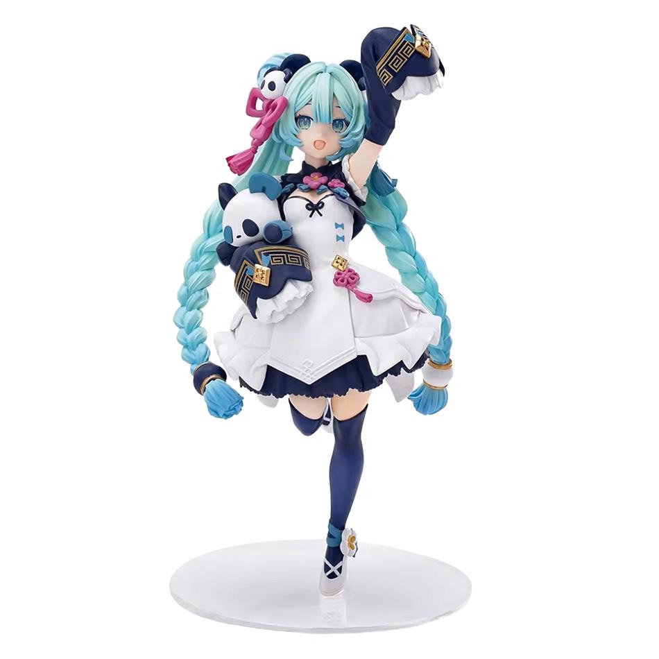Hatsune Miku Figure National Style Fashion Panda MODERNCHINA Model Toys Gifts Collection Action Figure PVC