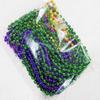 Masquerade Beaded Necklace St. Patrick's Day Independence Day Mardi Gras Beads Mardi Gras Party