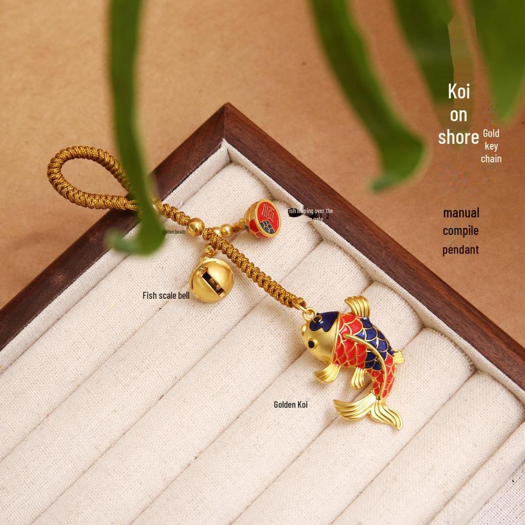 Высококачественная подвеска-ключ от автомобиля с символом удачи: Привлекающий удачу амулет для сумок, телефонов и многого другого