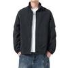 Jacket Men's Minimalist Jacket Top Stand Up Collar Baseball Uniform Fashion Single Jacket Men's Clothing