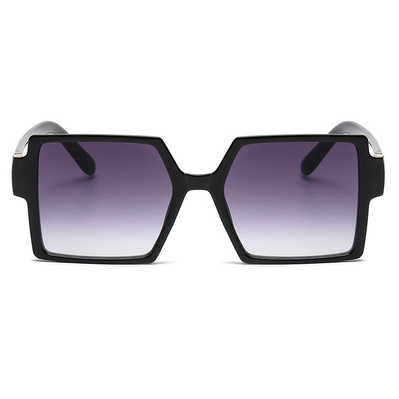 Упаковка 2 шт. Солнцезащитные очки Нового Бренда с Большой Оправой, Квадратные Очки, Персонализированные Кошачий Глаз, Цветные Солнцезащитные Очки, Трендовые Солнцезащитные Очки УФ400