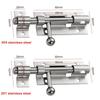 Heavy-duty Door Bolt Latch Stainless Steel Door Latches Useful Door Bolt Lock  Shed Gate