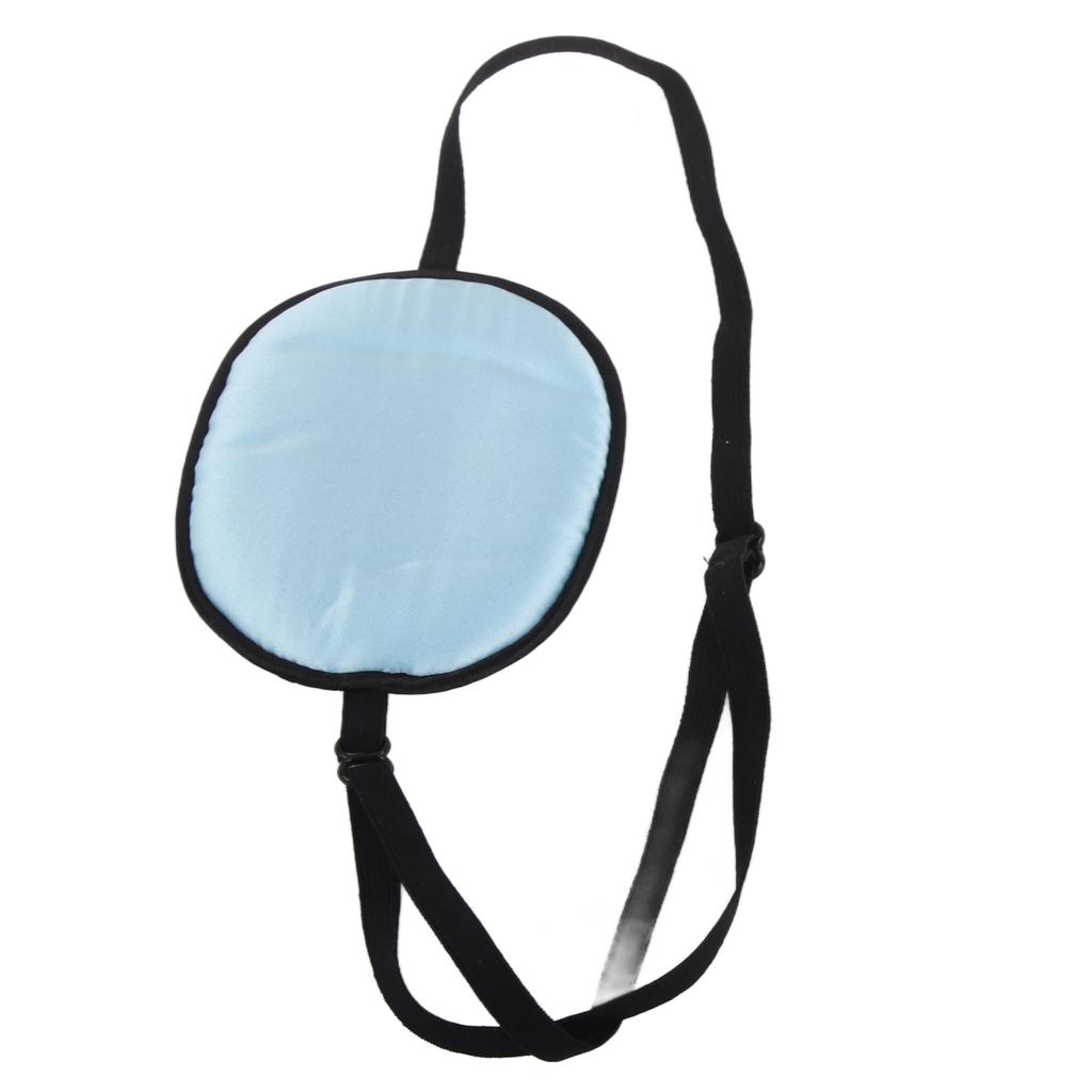 Eye Patch Silk Cotton Elastic Strap Full Cover Light Blocking Eye Cover Pad for Adults