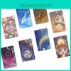 Брелок-подвеска для карточек Genshin Impact с ярким дизайном Кли, Моны, Ху Тао, Сяо, Гань Юй, Саю, Нингуан